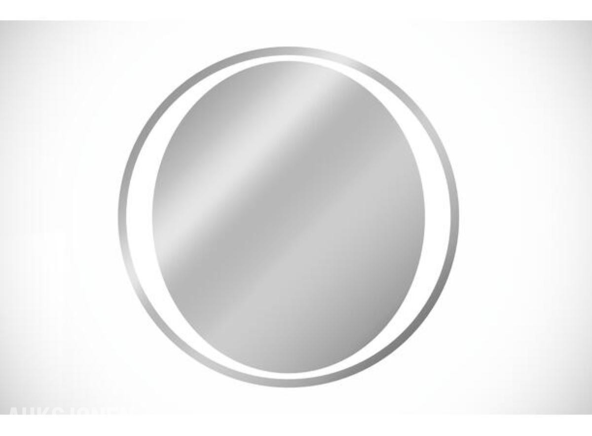 Komplett møbelpakke til baderom 60 cm – kasjmir med 60 × 60 cm LED-speil